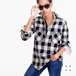 J.Crew Buffalo check shirt-jacket